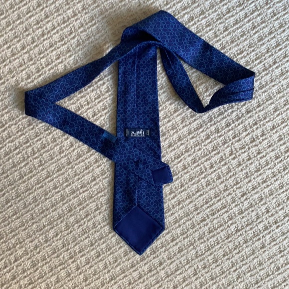 Auth Hermès tie - excellent condition - Picture 4 of 5